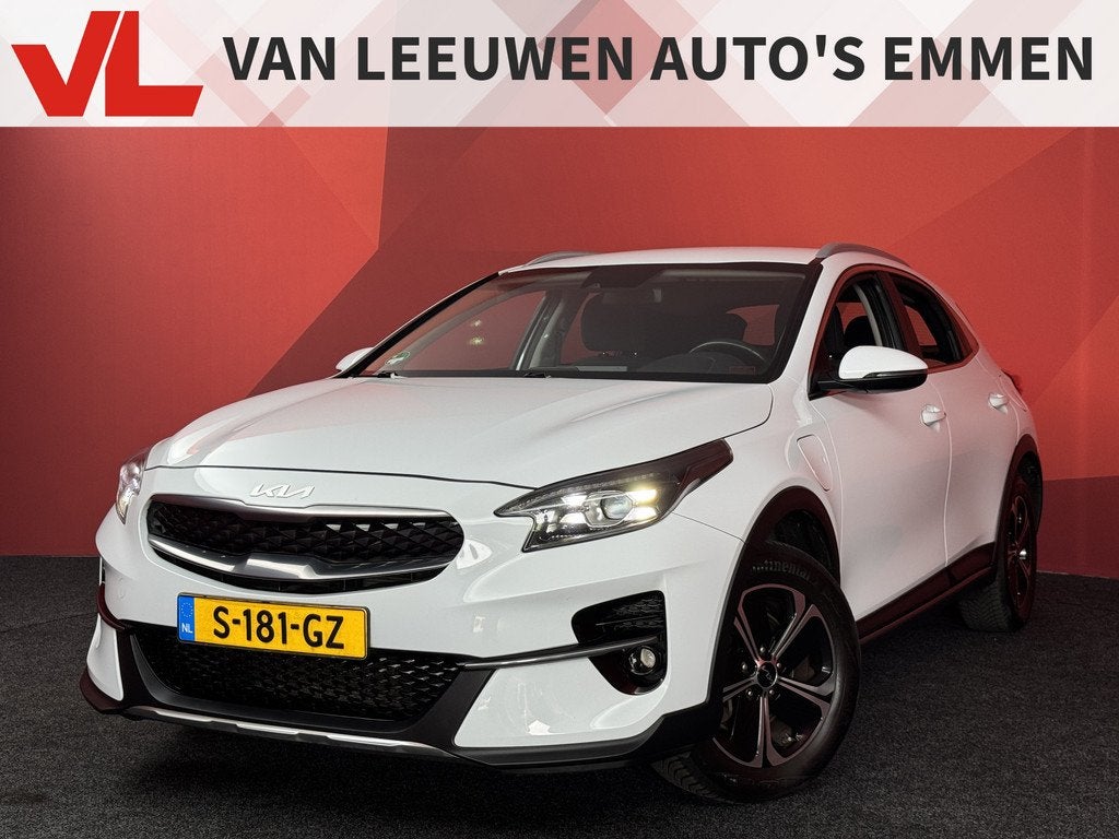 Kia Xceed 1.6 GDi PHEV DynamicLine | Winter Pack | Cruise Co, Auto's, Kia, XCeed, Stof, Gebruikt, Wit