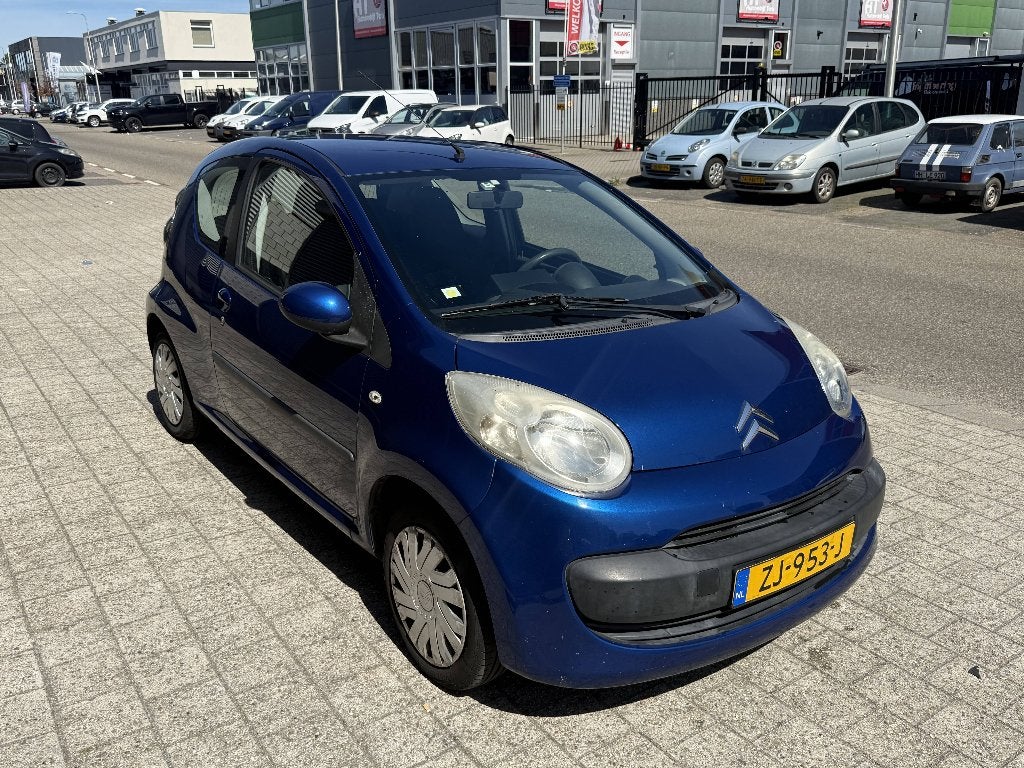 Citroën C1 1.0 3-DRS 2008 Blauw | nieuwe koppeling | Carplay, Voorwielaandrijving, Stof, C1, 68 pk