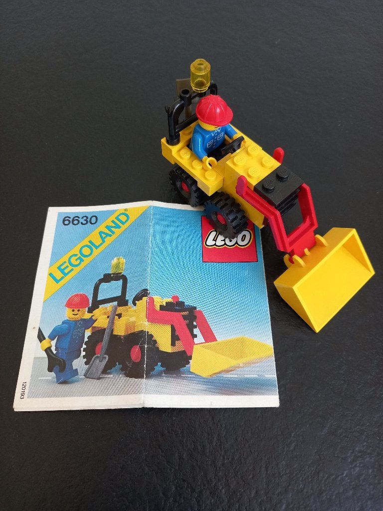 LEGO graafmachine 6630 - Compleet, Gebruikt, Lego, Ophalen of Verzenden, Complete set