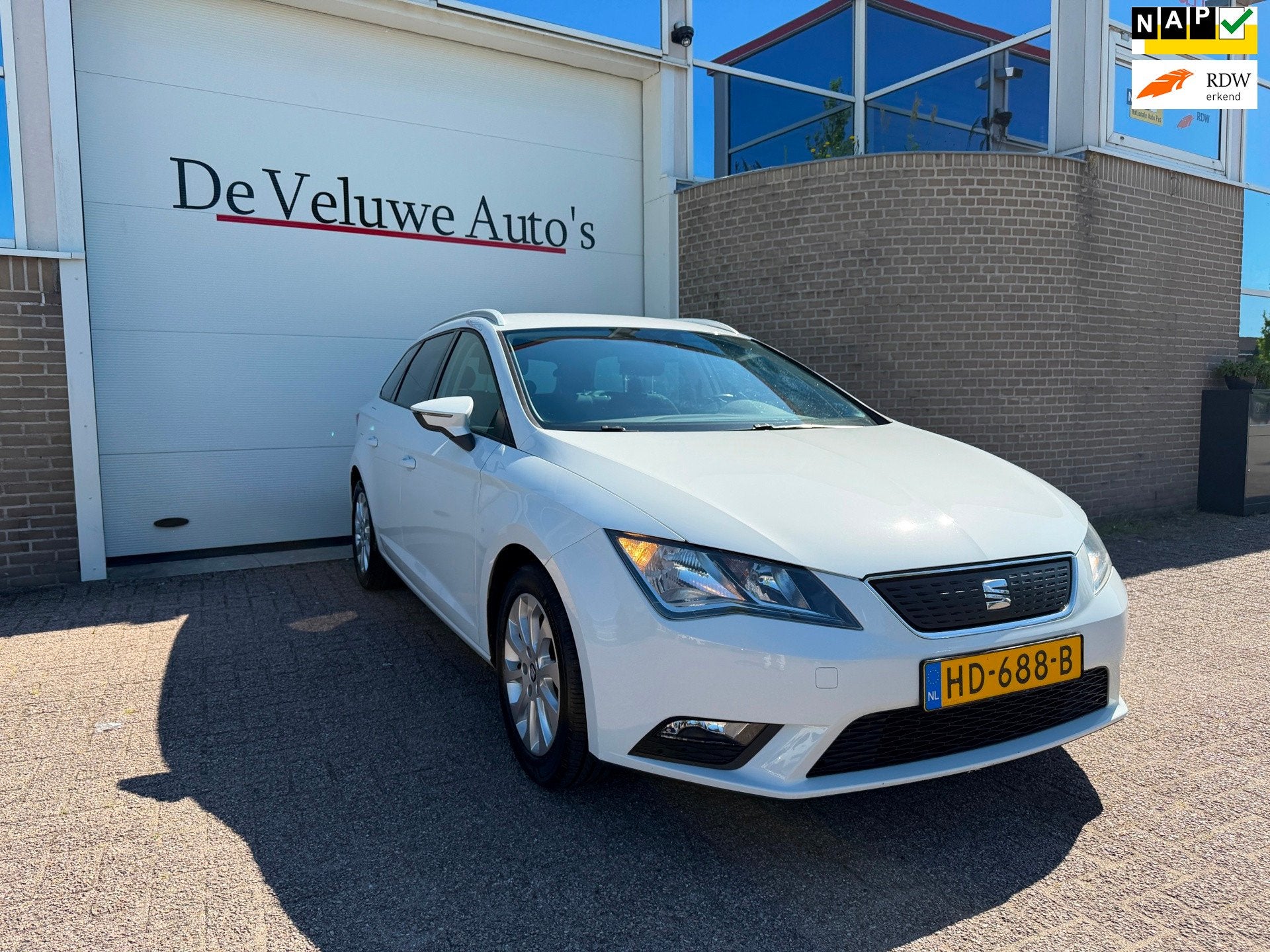 Seat Leon ST 1.0 EcoTSI Style Connect|Carplay|Climate|, Voorwielaandrijving, Stof, Gebruikt, Leon