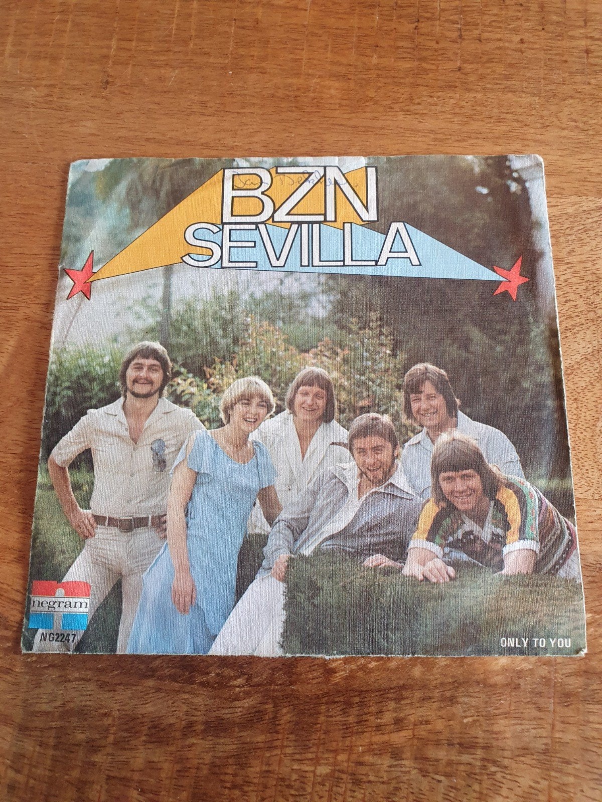 bzn - sevilla, Ophalen of Verzenden, Gebruikt, Overige formaten, Levenslied of Smartlap