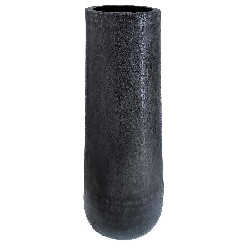 LUXE ALUMINIUM XL VAAS BLOEMPOT ZWART PLANTENBAK POT, Zwart, Info@ptmd.nl, Nieuw, Ophalen of Verzenden