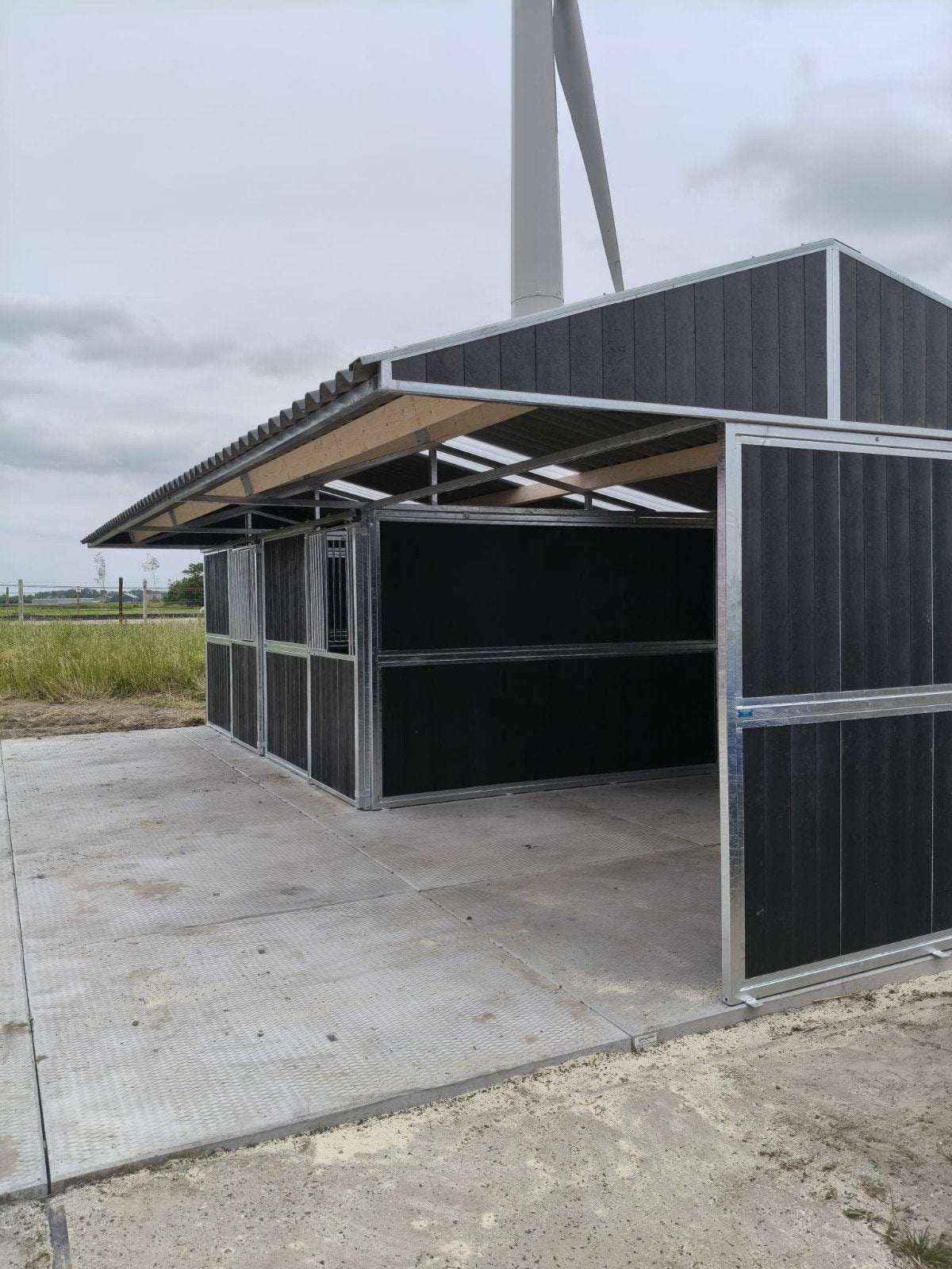 buitenstal buitenstallen paardenboxen
