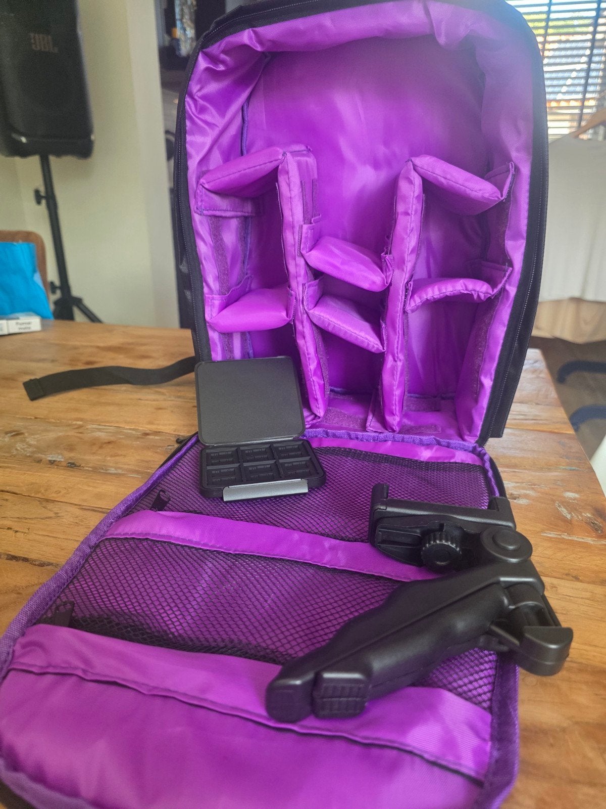 Nieuwe cameratas met 2 extra's, Overige merken, Gevoerd, Rugtas, Nieuw