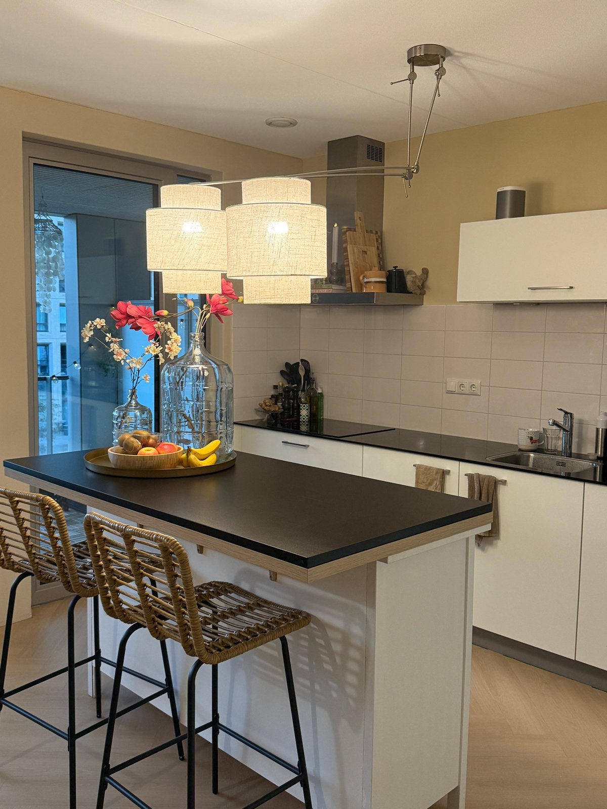 Zwart tafelblad nieuw in verpakking, Huis en Inrichting, Tafelonderdelen, Ophalen, Nieuw, 50 tot 100 cm, Rechthoekig