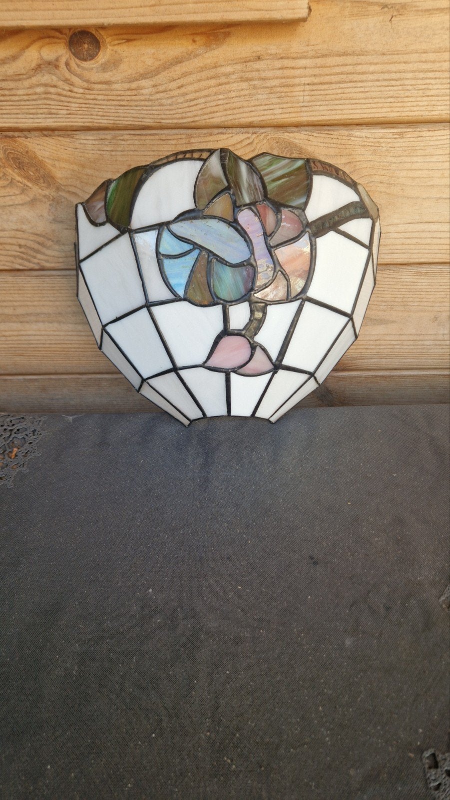 Tiffany wandlamp, Ophalen, Gebruikt, Glas, Overige merken