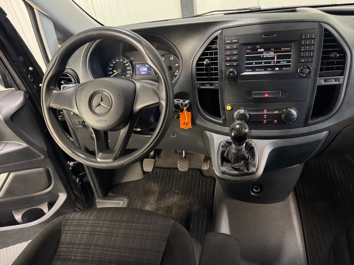 Mercedes-Benz Vito 111 CDI Lang | Business Professional+ | A, Gebruikt, Euro 6, 4 cilinders, Zwart