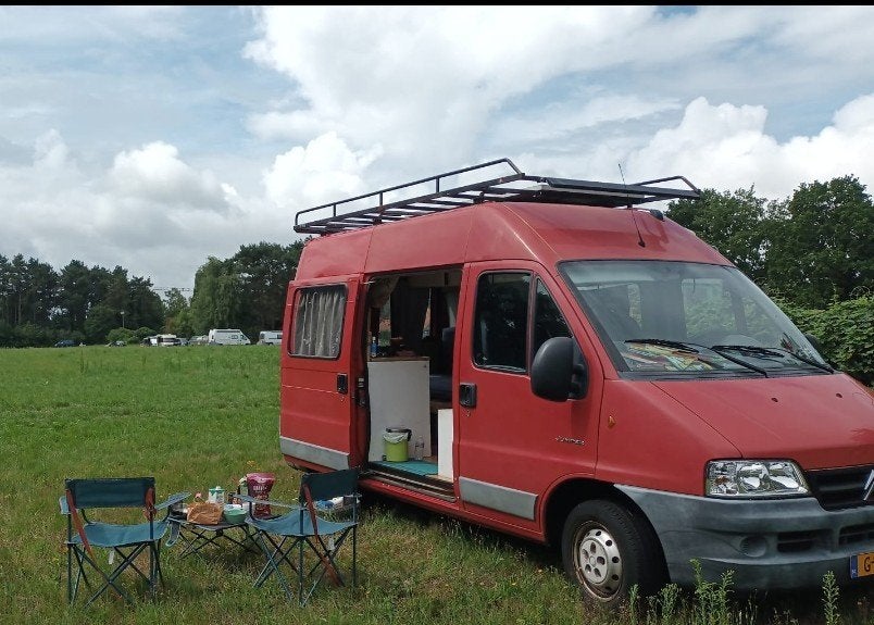 Citroen jumper - camper - voor de handige doe-het-zelver, Caravans en Kamperen, Campers, Tot en met 2, Diesel, Particulier, 4 tot 5 meter