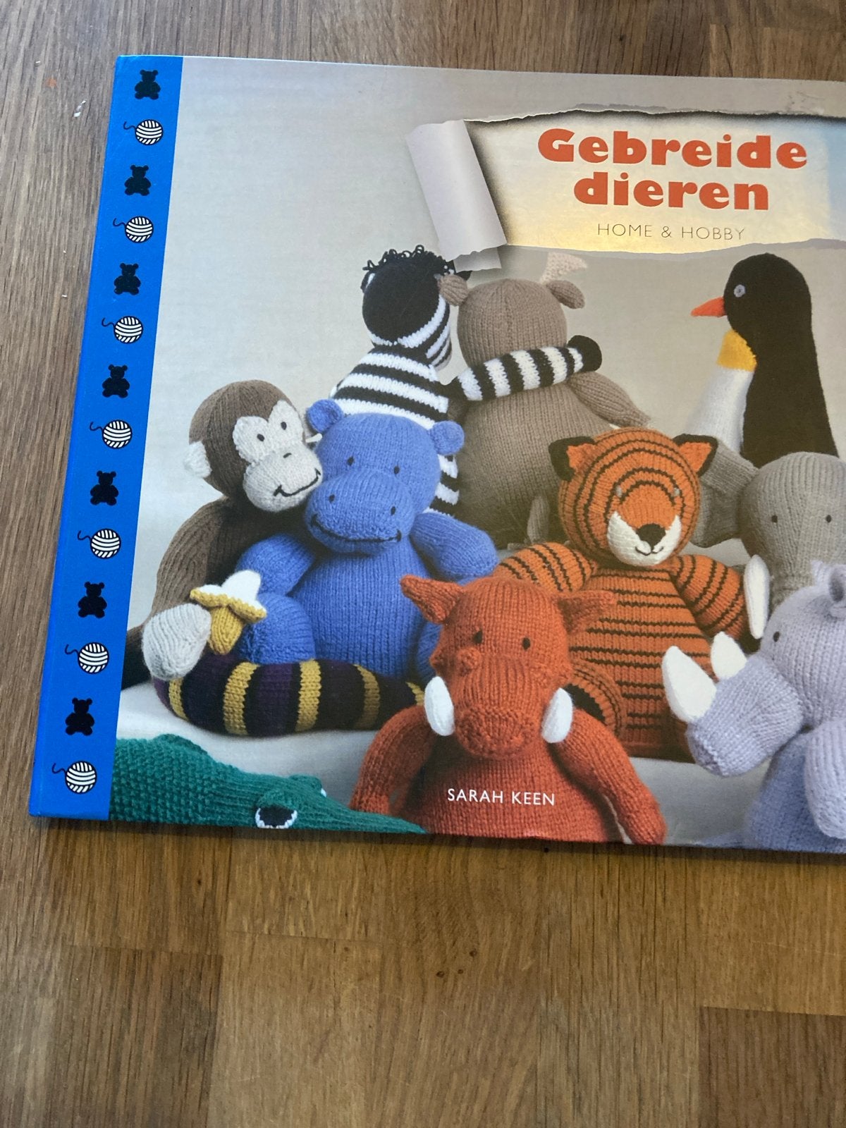 Gebreide Dieren - Breiboek van Sarah Keen, Ophalen of Verzenden, Zo goed als nieuw, Breien, Patroon of Boek