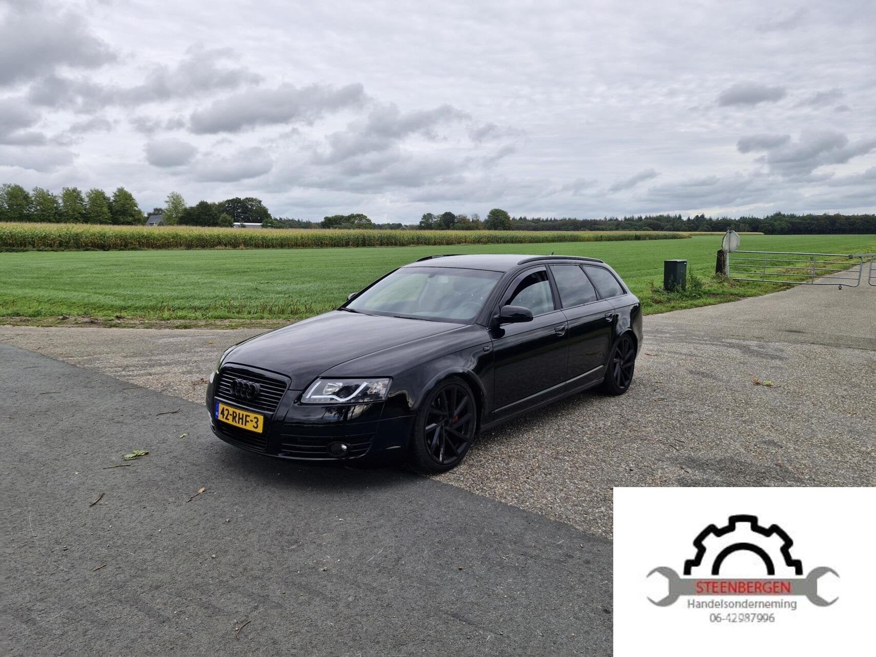 Audi A6 Avant 2.7 TDI export of zo mee, Auto's, Zwart, 2698 cc, Zwart, Diesel