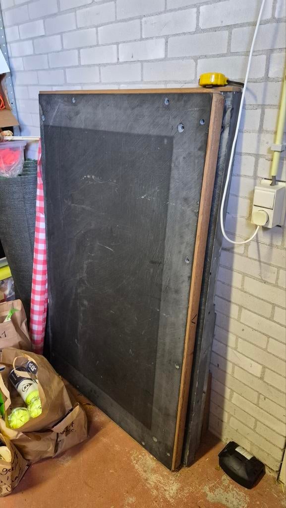 Gratis. 2 leistenen platen voor biljart., Sport en Fitness, Biljarten en Poolen, Ophalen, Gebruikt, Biljarttafel