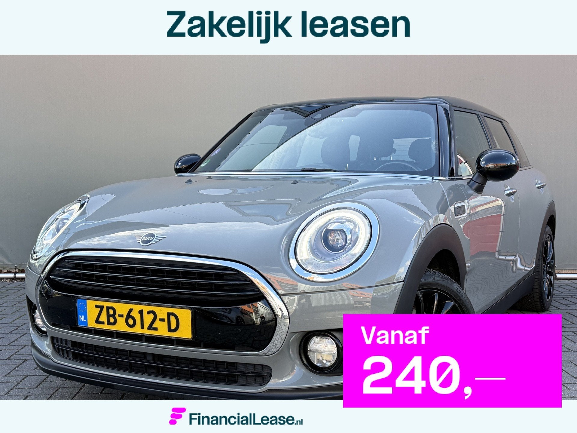 MINI Clubman Mini BWJ 2019 1.5 136PK Cooper Business Edition, Voorwielaandrijving, Origineel Nederlands, Handgeschakeld, 3 cilinders