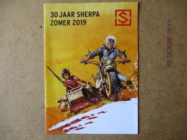 adv6040 sherpa folder, Eén stripboek, Ophalen, Gelezen