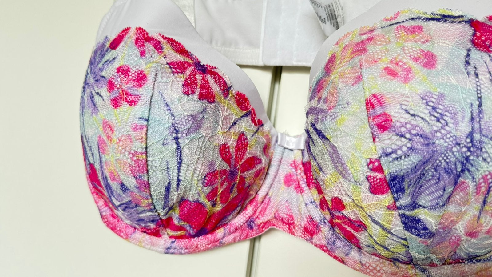 Ulla Popken beha 100C met softcups en beugels nieuw, Ophalen of Verzenden, Wit, BH