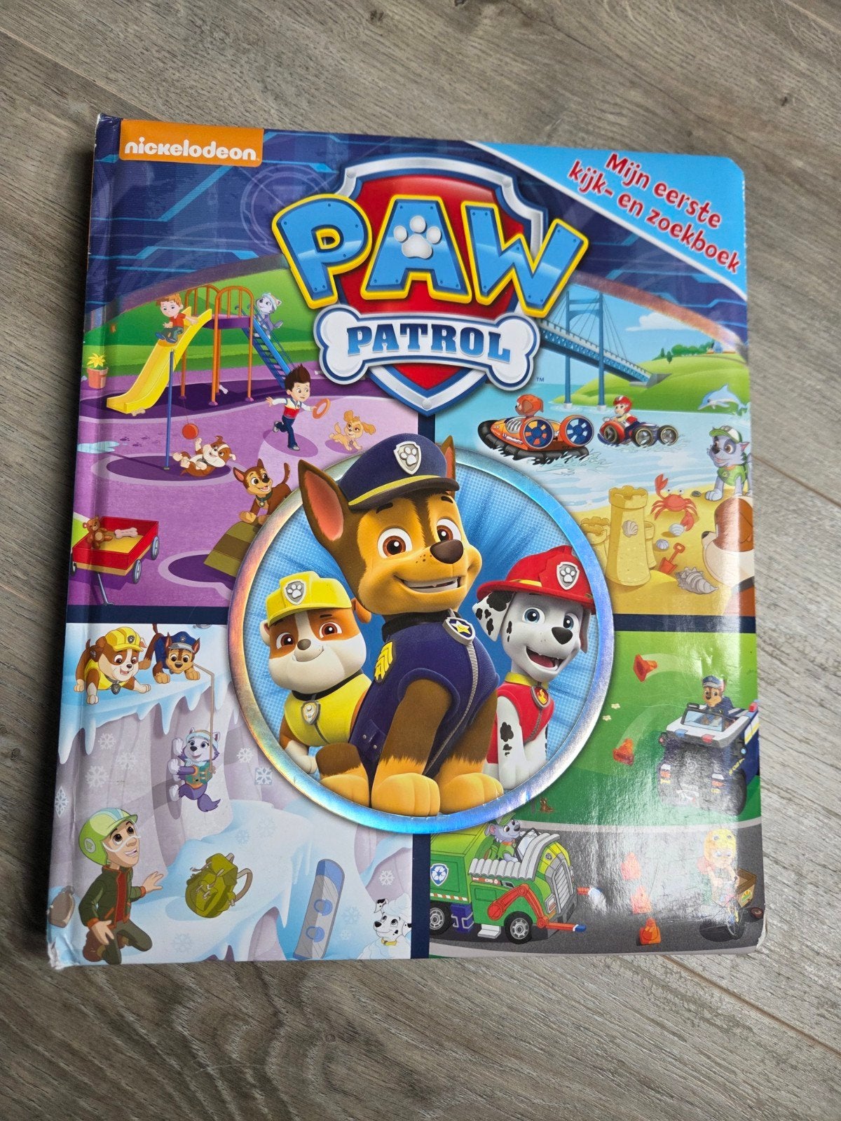 Paw Patrol: Mijn Eerste Kijk- en Zoekboek, Nickelodeon, Fictie algemeen, Jongen of Meisje, Ophalen of Verzenden