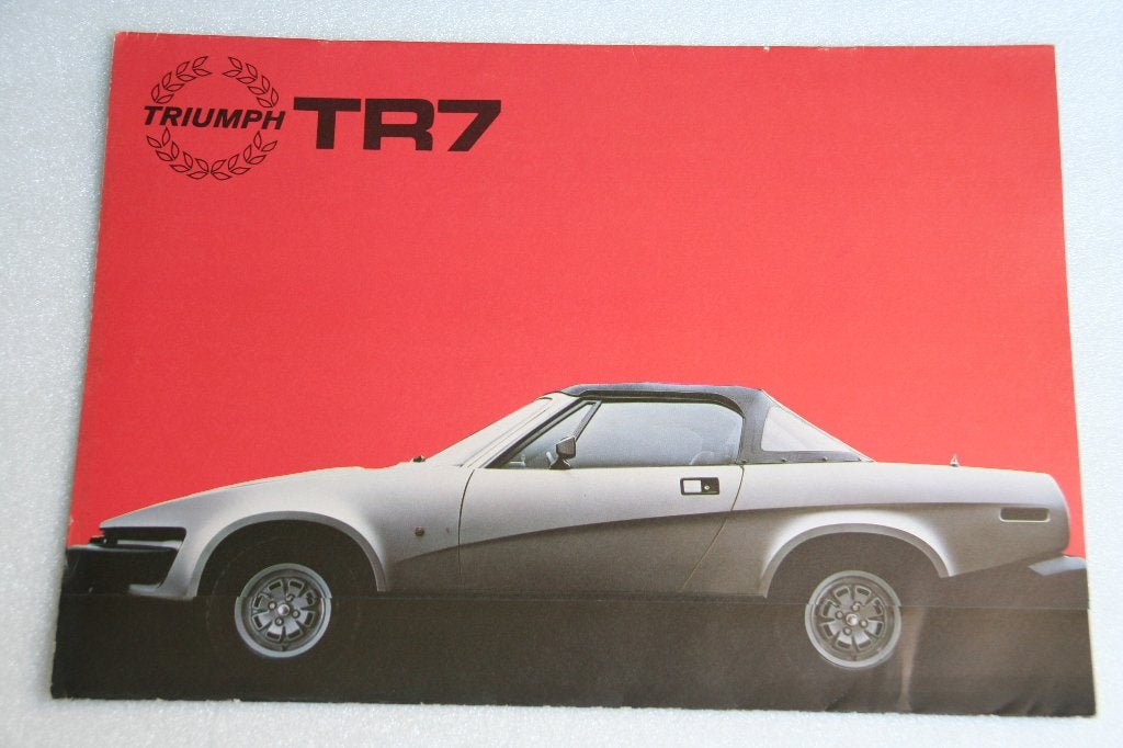 Folder Triumph TR7 (1979) (6), Ophalen of Verzenden, Nieuw, Overige merken
