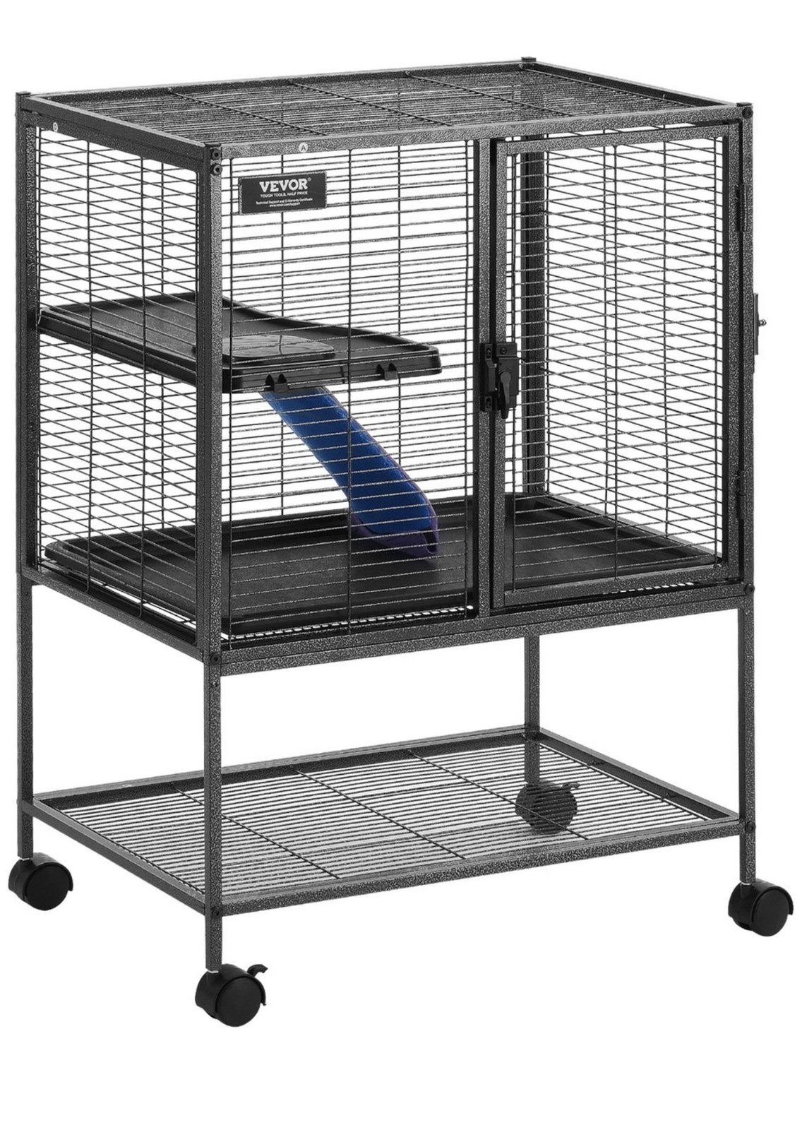 Fretten, ratten, chinchilla kooi, Ophalen, Zo goed als nieuw, Aluminium, Vogelkooi