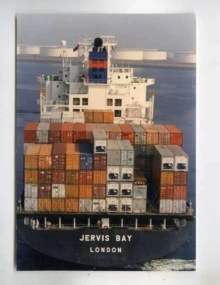 scheepvaart-foto-jervis bay-nedlloyd, Ophalen of Verzenden, Zo goed als nieuw, Motorboot, Boek of Tijdschrift