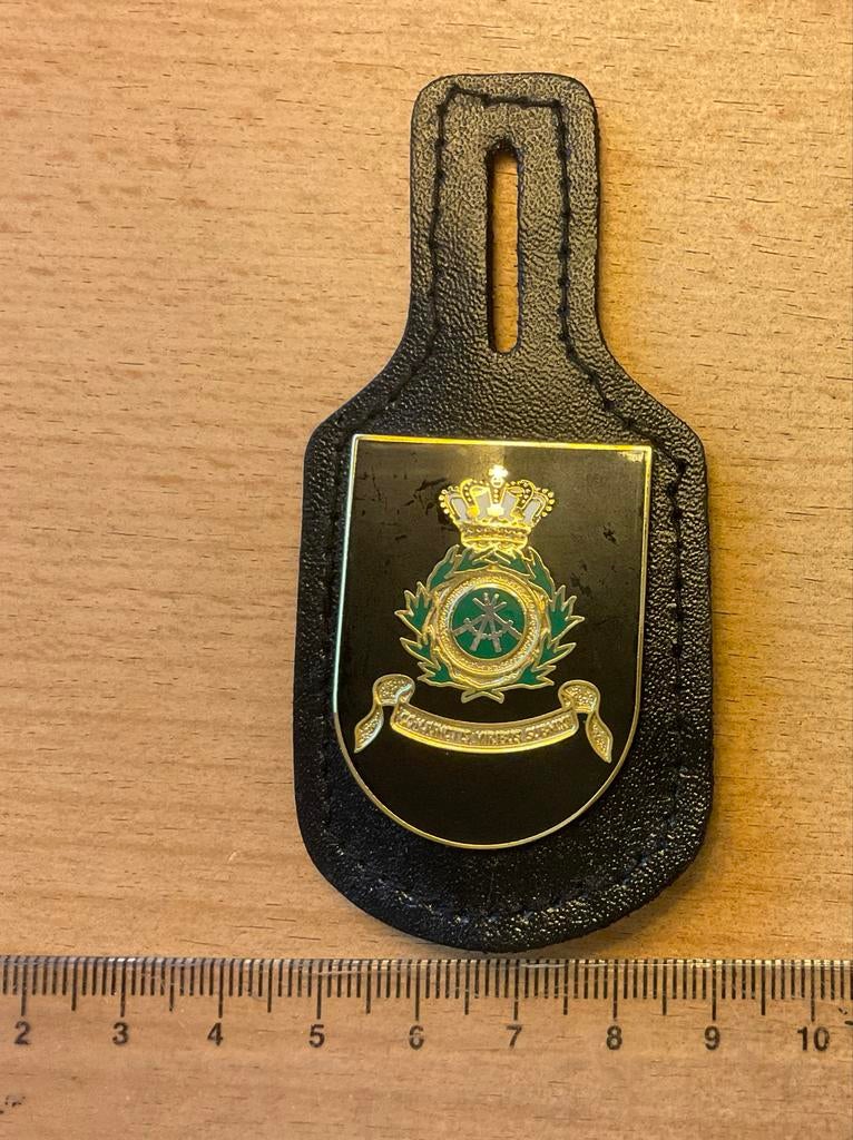 Borstzakhanger Defensiestaf, Verzamelen, Ophalen of Verzenden, Overige soorten, Nederland, Embleem of Badge