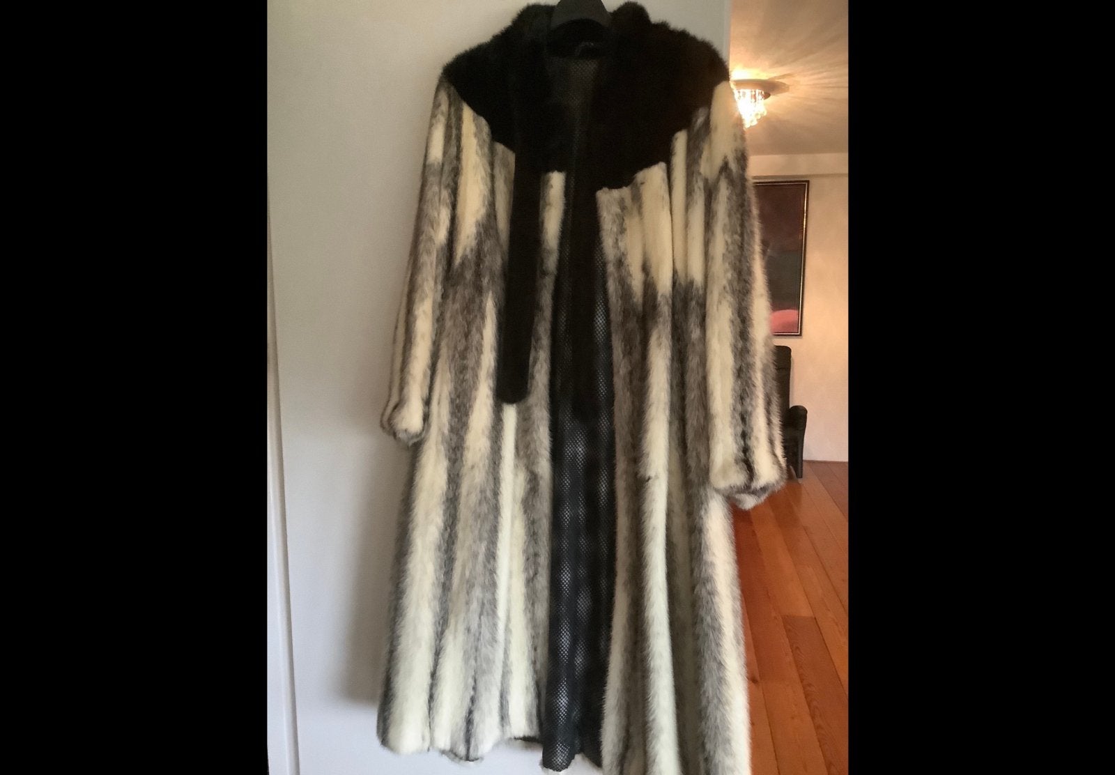 Nertsmantel Koh I Noor ,echte  bont jas Frans Bonouvrie Furs, Verzenden, Zo goed als nieuw, Maat 42/44 (L), Overige kleuren