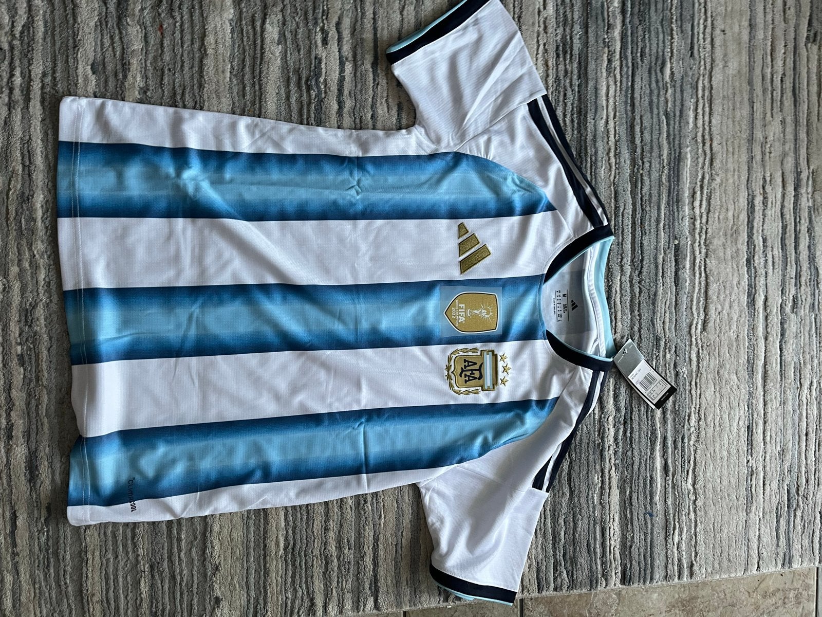 Argentinië Thuisshirt WK 2026  - Nieuw, Kleding | Heren, Sportkleding, Maat 48/50 (M), Wit, Nieuw, Ophalen of Verzenden