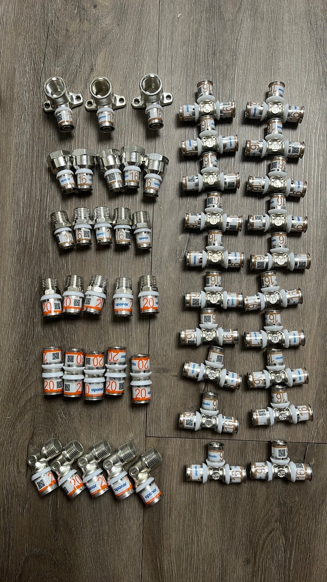 Uponor koppelingen, Minder dan 30 cm, Overige typen, Minder dan 60 cm, Ophalen of Verzenden