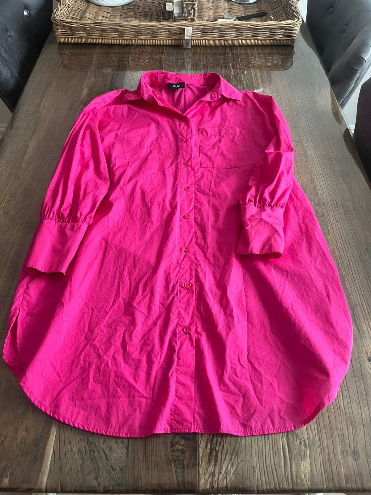 Alix the label blouse tuniek maat s roze als nieuw, Ophalen of Verzenden, Zo goed als nieuw, Maat 34 (XS) of kleiner, Roze