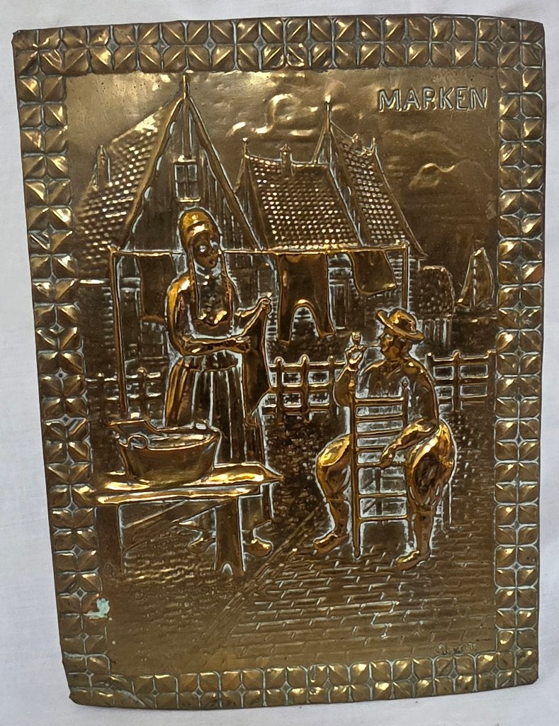 koper gravure, Ophalen, 44 cm, Dagelijks leven, 22 cm