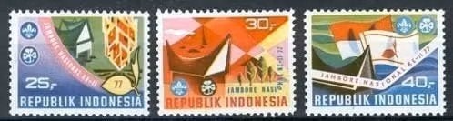 Indonesie 1977 - ZBL875-877 - Scouting, Ophalen of Verzenden, Postfris, Zuidoost-Azië