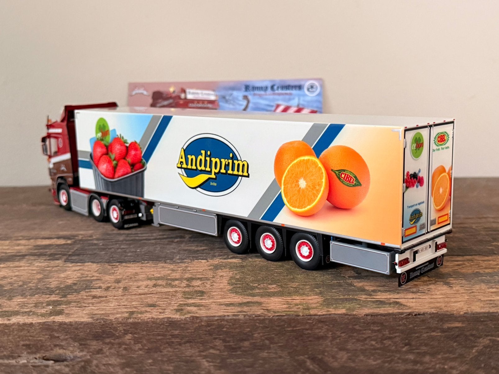 Tekno - Scania next gen Ronny Ceusters, Ophalen of Verzenden, Zo goed als nieuw, Bus of Vrachtwagen, Tekno