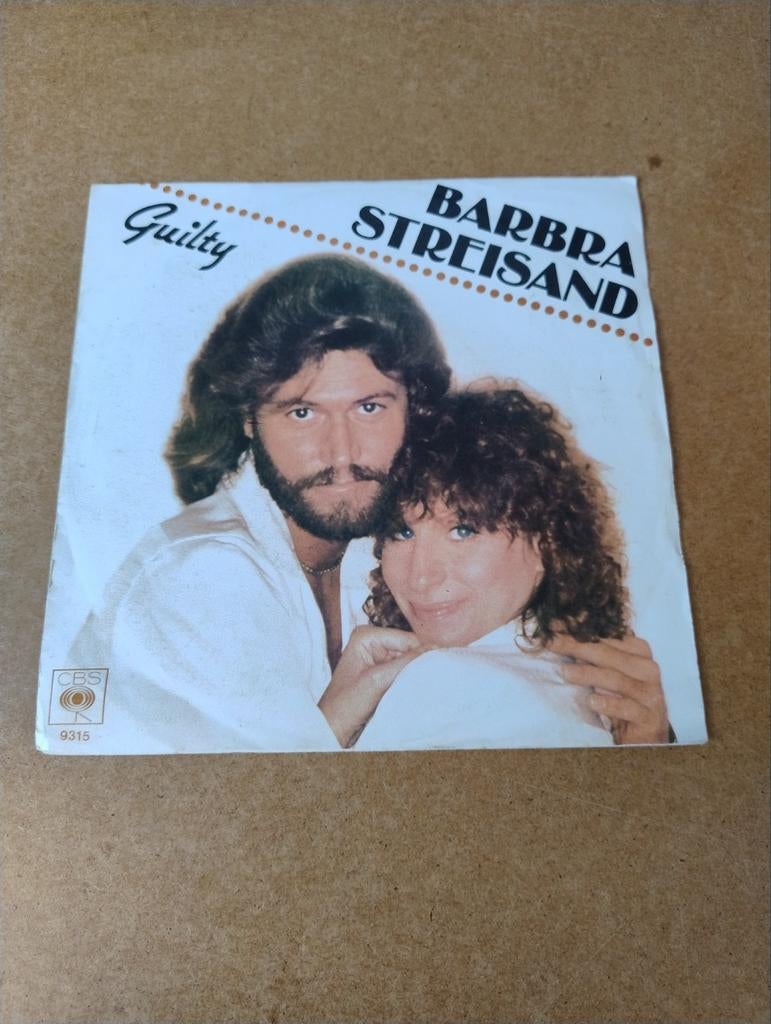 Barbra Streisand - Guilty (Single), Ophalen of Verzenden, Gebruikt, Pop