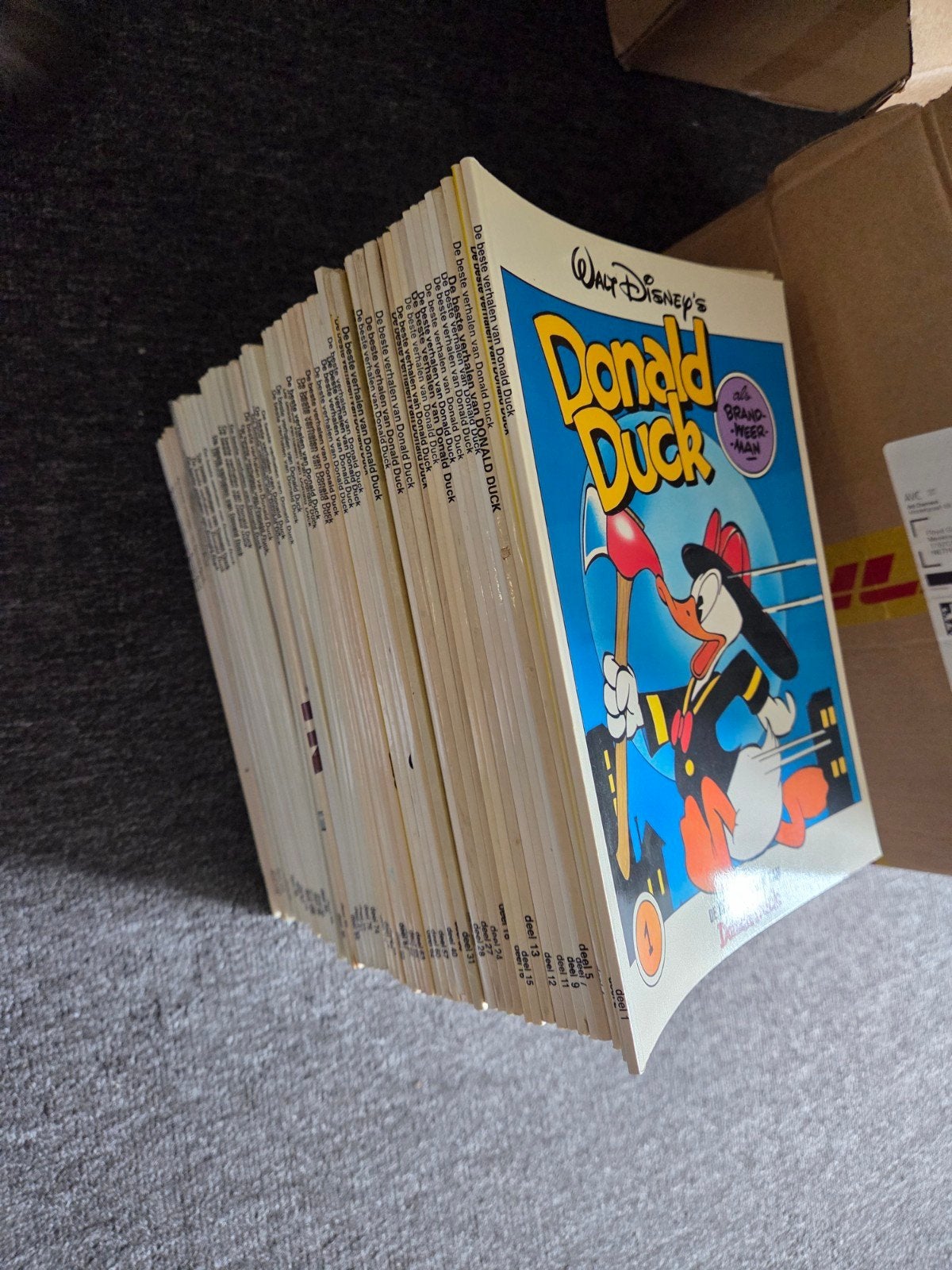Donald Duck: De beste verhalen van (75 stuks), Meerdere stripboeken, Ophalen of Verzenden, Gelezen