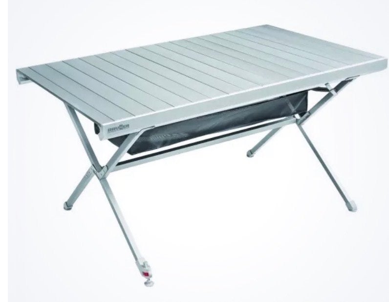 Brunner Titanium Next 6 aluminium campingtafel - als nieuw, Caravans en Kamperen, Ophalen, Zo goed als nieuw, Campingtafel