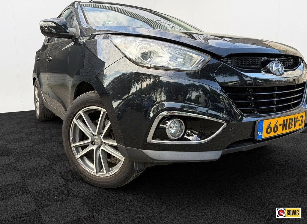 Hyundai Ix35 2.0i i-Catcher TREKHAAK LEDER PANO NAVI, Gebruikt, 4 cilinders, 1600 kg, SUV of Terreinwagen
