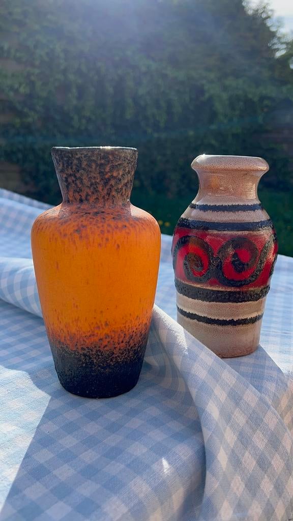 Scheurich W-Germany vaasjes, Antiek en Kunst, Ophalen of Verzenden
