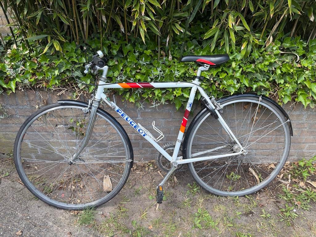 Vintage Peugeot racefiets - Klassieke stijl, Fietsen en Brommers, Fietsen | Racefietsen, Gebruikt, Dames, Overige merken, Minder dan 10 versnellingen