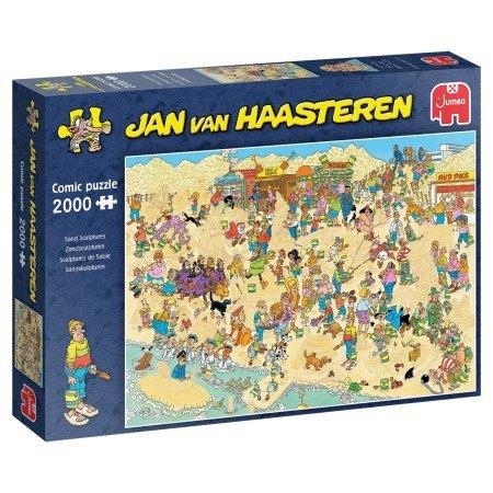 Jan van Haasteren: Zandsculpturen 2000 stukjes, Ophalen of Verzenden, Meer dan 1500 stukjes, Nieuw, Rubik's of 3D-puzzel