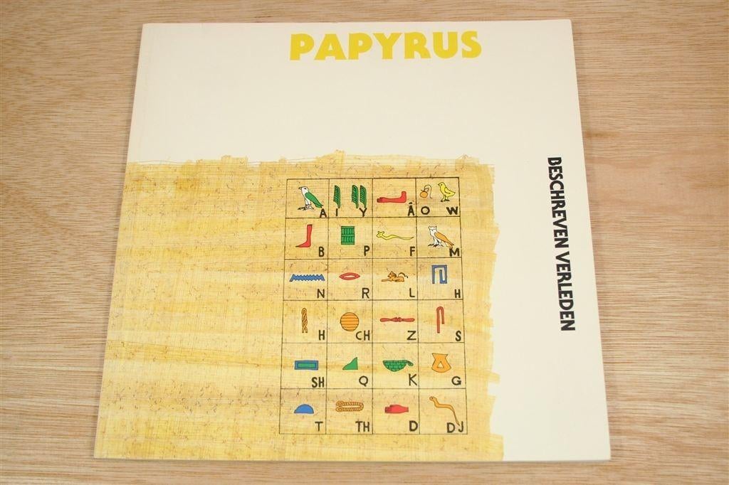 Papyrus — Beschreven Verleden — Uitgave Organon [1987], Boeken, Ophalen of Verzenden, Zo goed als nieuw