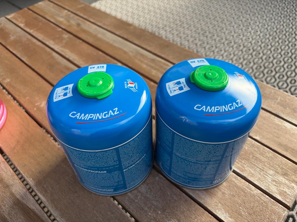 2x Campingaz CV 470 Plus gascartouches, Ophalen of Verzenden, Nieuw