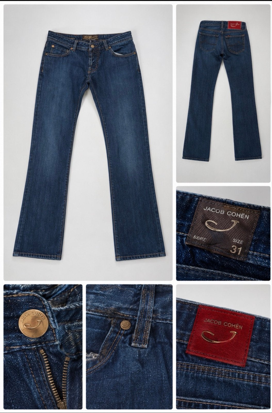 Jacob Cohen 622 Limited Edition Jeans W31, Ophalen of Verzenden, Zo goed als nieuw, Blauw, W32 (confectie 46) of kleiner