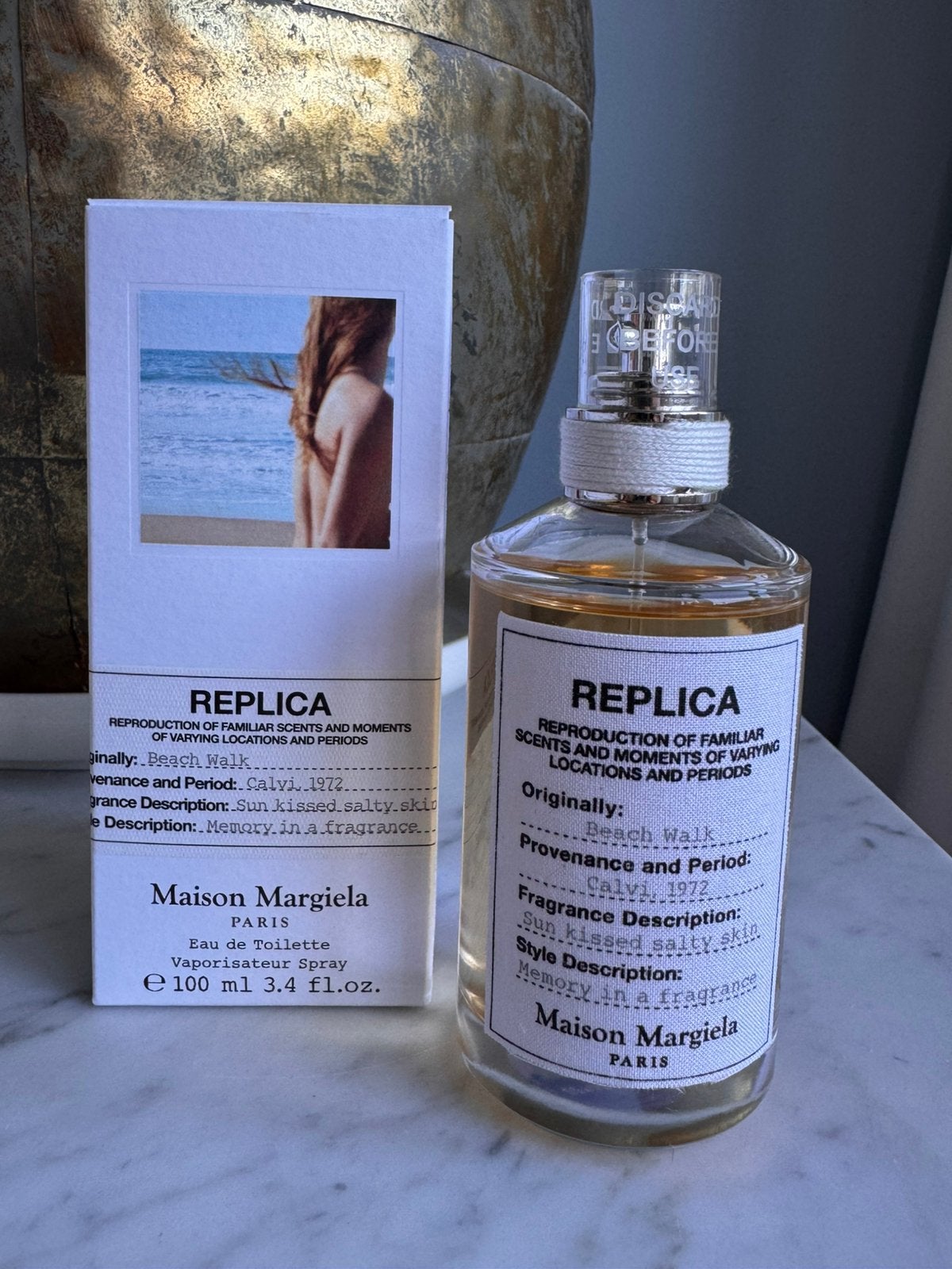 Maison Margiela Replica – Beach Walk | EDT | 100 ml, Verzenden, Zo goed als nieuw, Gehele gezicht