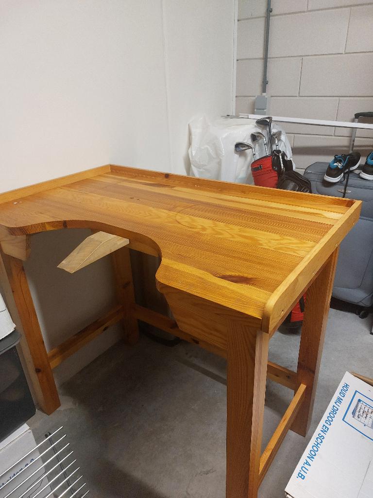 werkbank voor edelsmeden/sieraden ontwerpen, Doe-het-zelf en Verbouw, Werkbanken, Ophalen, Gebruikt, 70 tot 120 cm