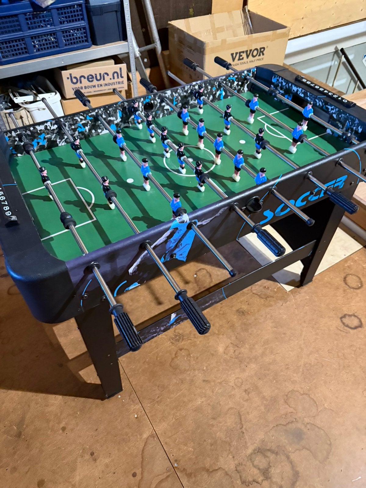 Leuke voetbaltafel te koop in prima staat., Ophalen, Zo goed als nieuw