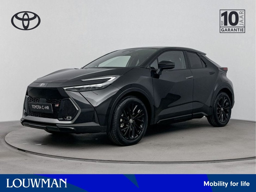 Toyota C-HR 2.0 Plug-in Hybrid 220 Black Edition *incl inrui, Auto's, 12 maanden, Automatische klimaatregeling, 4 cilinders, Zwart