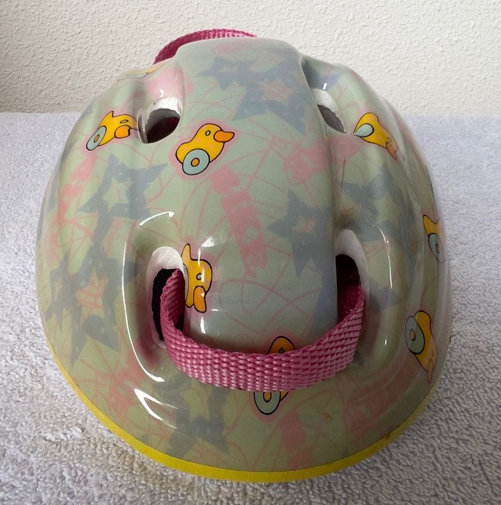 Baby born fiets helm in goede staat!, Ophalen of Verzenden, Gebruikt, Babypop