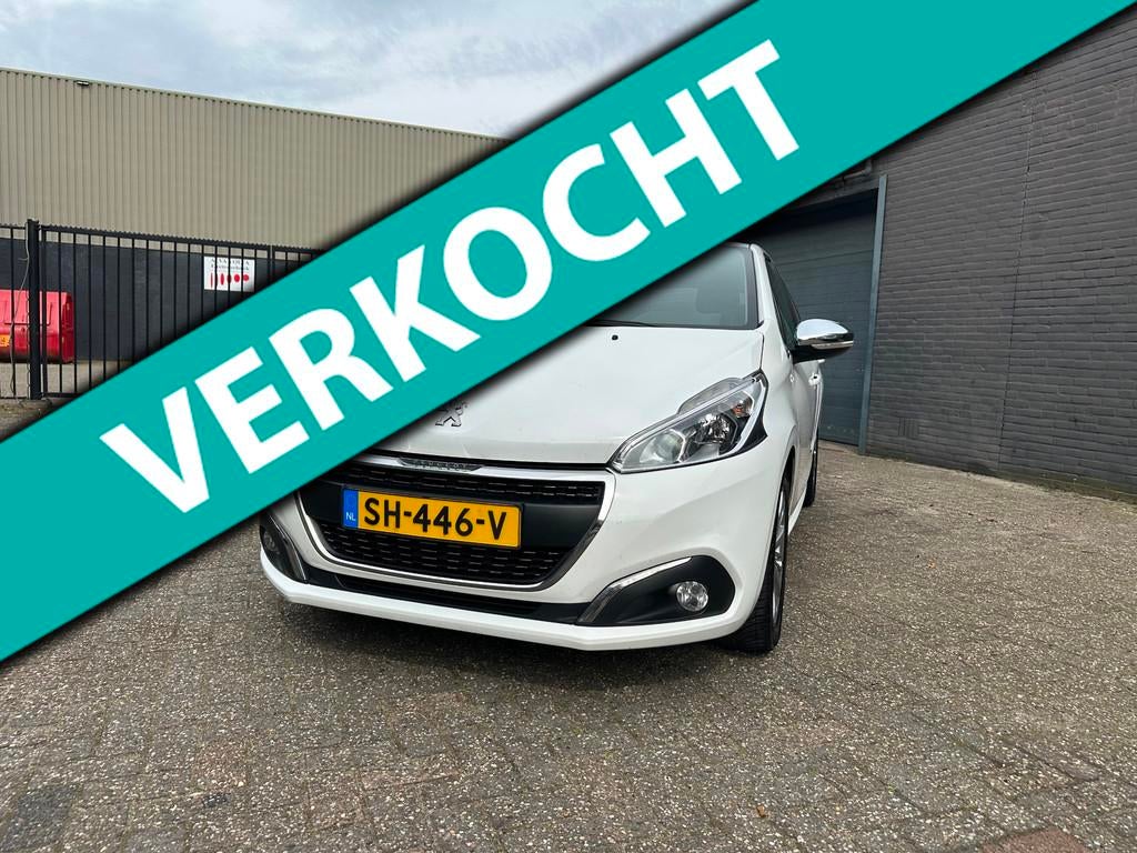 Peugeot 208 1.6 BlueHDi Blue Lease Executive Clima Cruise Na, Voorwielaandrijving, Stof, Gebruikt, 4 cilinders