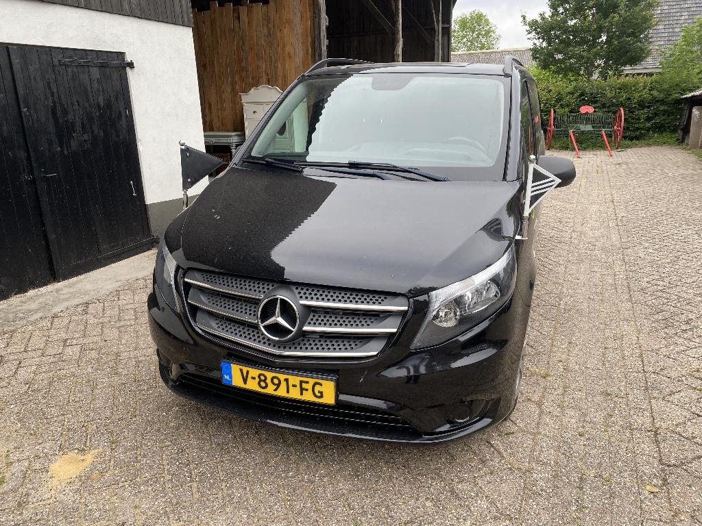 Mercedes-Benz Vito 2.1 CDI 100KW 2017, Auto's, Mercedes-Benz, 4 cilinders, Zwart, Diesel, Particulier