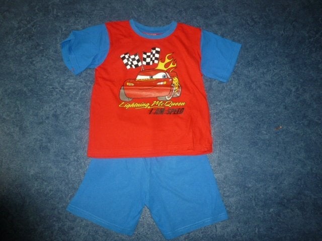 HAAST NIEUW 1 super mooie CARS zomer pyama maat 116, Ophalen of Verzenden, Zo goed als nieuw, Jongen, Nacht- of Onderkleding