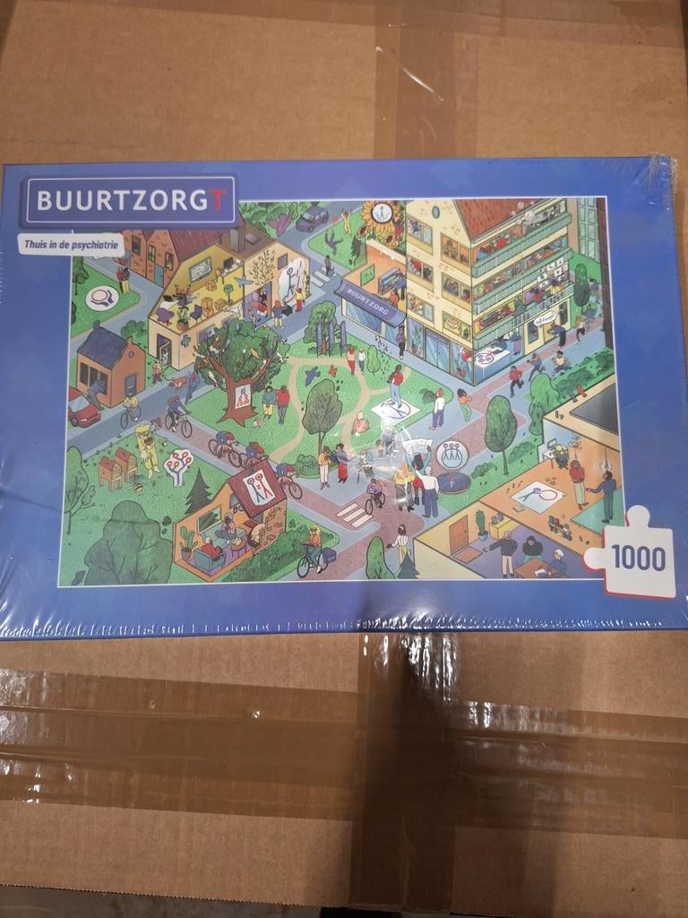 Buurtzorg puzzel 1000 stukjes, Ophalen of Verzenden, 500 t/m 1500 stukjes, Nieuw