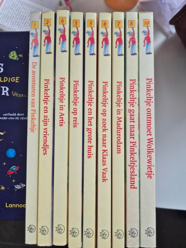 Pinkeltje boekenreeks - 8 delen, Ophalen of Verzenden, Gelezen, Dick Laan, Sprookjes